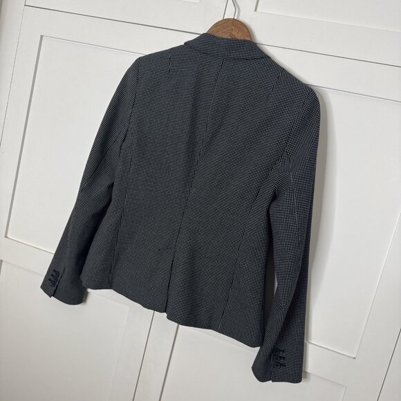 Banana Republic Womens Size: 4 Mini Check Color Geometric Blazer - Picture 14 of 16